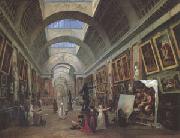 ROBERT, Hubert Project for the Disposition of the Grande Galerie (mk05) oil painting reproduction